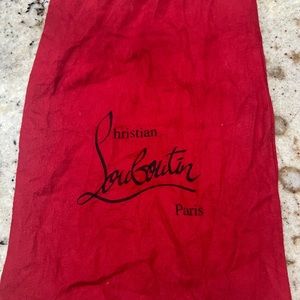 Christian Louboutin dust bag-brand new